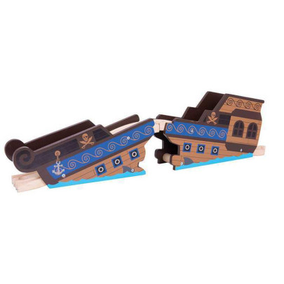 Most vrak lodi Bigjigs Rail