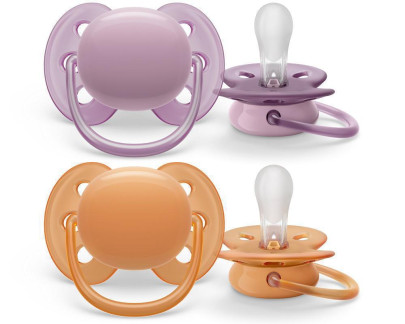 Šidítko Ultrasoft Premium neutral 6-18 m 2 ks Philips Avent