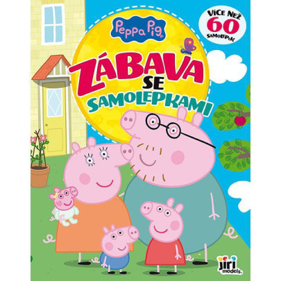 Zábava se samolepkami Prasátko Peppa