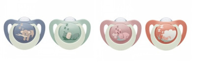 Dudlík First Choice Night 6-18 m 2 ks NUK 