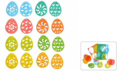 Kreativní sada První skládání Velikonoční vajíčka Haba Craft Kit 