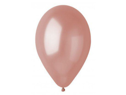 Balónky 10 ks rosegold