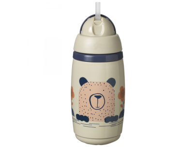 Netekoucí termohrnek Superstar s brčkem 266 ml 12 m+