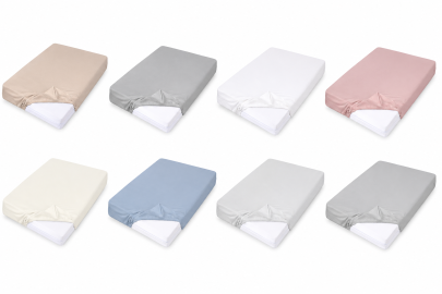 Nepromokavé bambusové prostěradlo 120×60 cm Babymatex