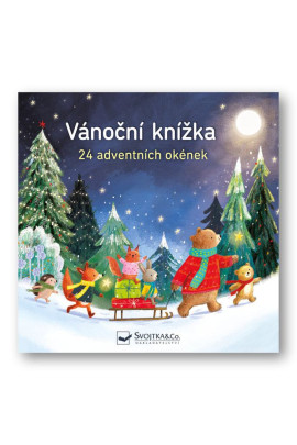 Vánoční knížka 24 adventních okének Maria Hoeck, Ag Jatkowska