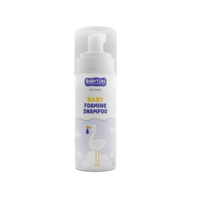 Přírodní pěnový šampon Baby 150 ml Babyton