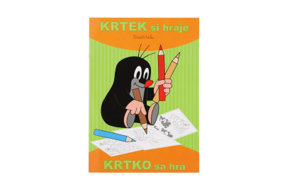 Omalovánky Krtek si hraje A4