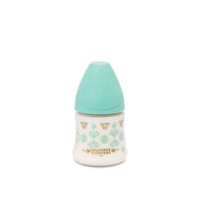 Kojenecká silikonová láhev Premium Couture Suavinex 150 ml