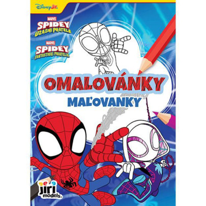 Omalovánky A5 Spidey