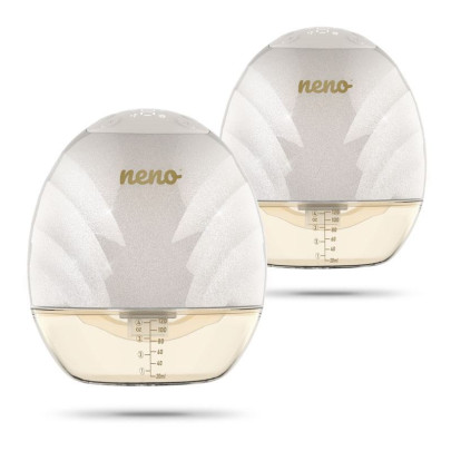 Odsávačka mateřského mléka duo elektrická handsfree Perla Twin neno