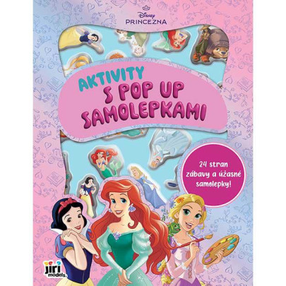 Aktivity s pop-up samolepkami Disney Princezny