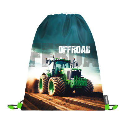 Sáček na cvičky traktor