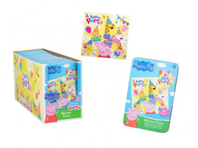 Puzzle v plechovce 48 ks Peppa Pig