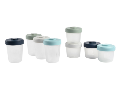 Sada kelímků na jídlo 4 x 150 ml / 4 x 250 ml