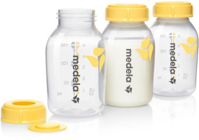 Sada lahviček na uskladnění mléka 150 ml, balení 3 ks Medela