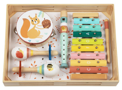 Hudební set Lesní zvířátka 2Kids Toys