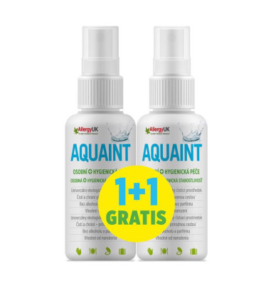 100% ekologická čisticí voda 2 x 50 ml Aquaint