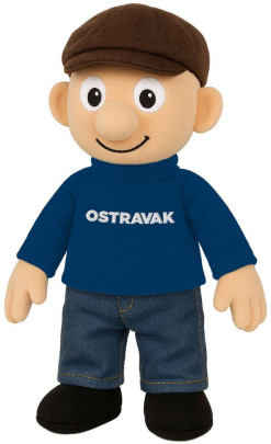 Panáček Ostravak 32 cm mluvící po ostravsku 0 m+