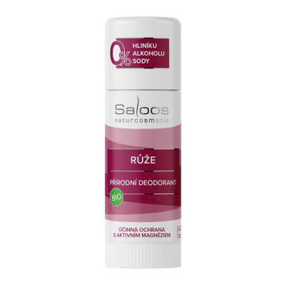 Růže Bio přírodní deodorant Saloos