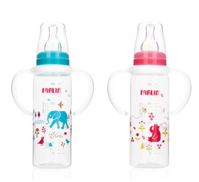 Kojenecká láhev standart s držátkem 240 ml Farlin