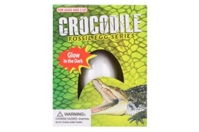 Tesání vejce krokodýl svítící ve tmě