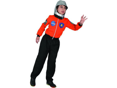 Kostým na karneval - kosmonaut, 120 - 130 cm