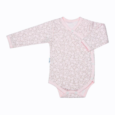Dětské zavinovací body Zája Delicate růžová