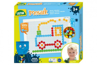 Mozaika klobouček 1cm hladký 100ks