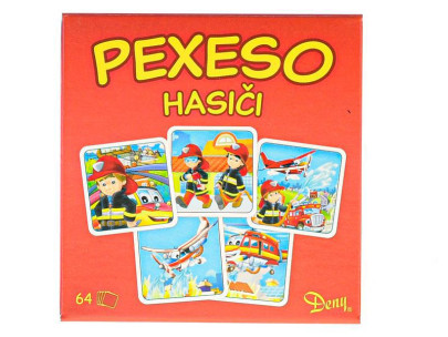 Pexeso Hasiči 64 ks 