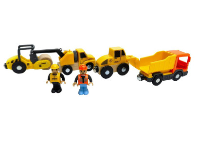 Sada stavebních strojů s figurkami 2Kids Toys