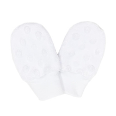 Kojenecké zimní rukavice Esito Minky White