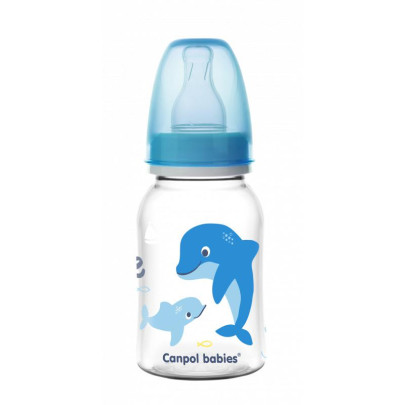 Láhev s potiskem LOVE&SEA 120 ml Canpol