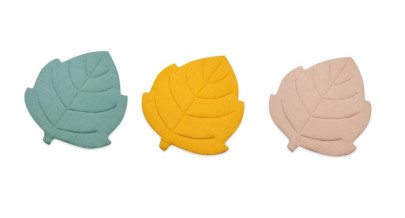 Mušelínová hrací deka New Baby Leaf