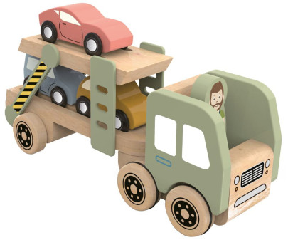 Dřevěný autopřepravník 2Kids Toys 
