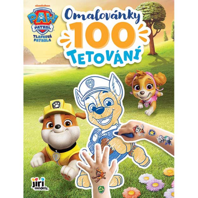 Omalovánky a 100 tetování Tlapková patrola