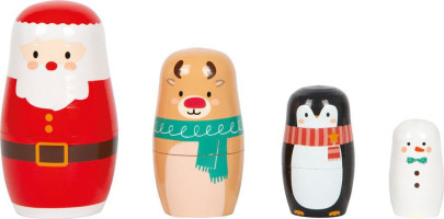 Matrjoška Vánoční edice Small foot