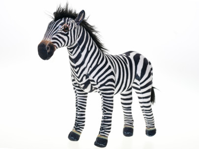 Zebra plyšová 28 cm stojící 0 m+ 
