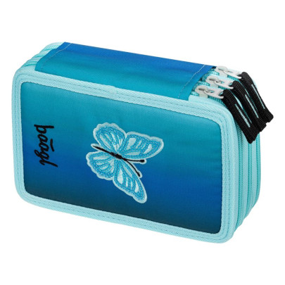 Školní penál třípatrový Butterfly GRS Baagl