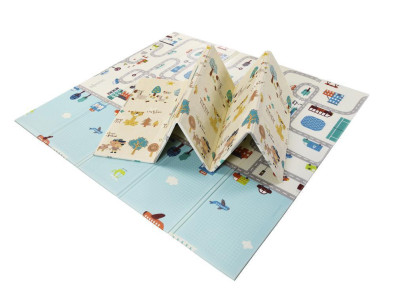 Hrací podložka Play Mat XXL 200 x 180 cm City forest Asalvo