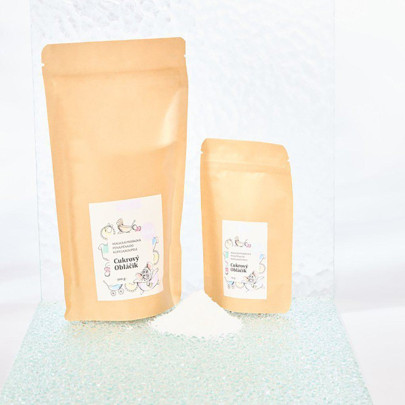 Magická pěna do koupele v prášku Cukrový obláček 60 g Kvitok