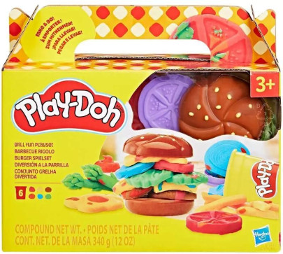 Malé lahůdky hamburger Play-Doh 