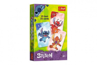 Černý Petr Stitch společenská hra - karty v krabičce