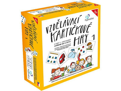 Vzdělávací kartičkové hry 1 Pygmalino