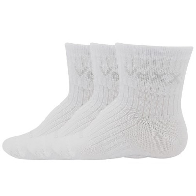 Ponožky kojenecké bambusové Bambík bílé (3 páry)