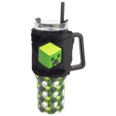 Termohrnek s plyšovým návlekem 770 ml Minecraft