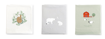 3-dílná bavlněná sada do kolébky 60x120 cm bonjourbébé