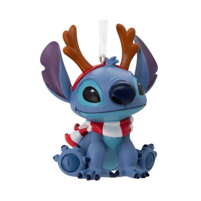 Vánoční ozdoba - Stitch s parohy Albi