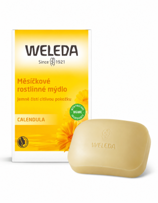 Měsíčkové rostlinné mýdlo 100 g Weleda