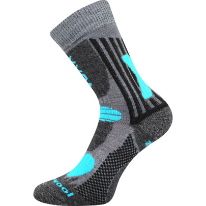 Ponožky dětské thermo Vision merino se stříbrem Světle šedé