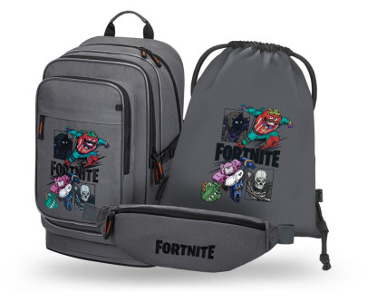 Set 3 Cubic Fortnite Squad: batoh, sáček, ledvinka GRS Baagl